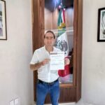 Diego Castañón va por reelección en Tulum; se inscribe por Morena