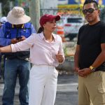 Ana Paty Peralta constata avances en obra de avenida Huayacán y 135 de Cancún