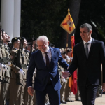 Lula da Silva y Sánchez claman desde Barcelona contra la guerra y el unilateralismo