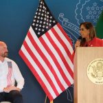 Cónsul de EU, Justen A. Thomas reconoce avances de Mara Lezama en seguridad y combate a la corrupción en Quintana Roo