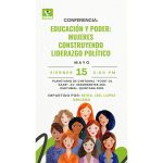 Renán Sánchez Tajonar invita a conferencia sobre liderazgo político de las mujeres