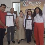 Ascencio Cruz y Alejandra Cerón asumen dirigencia del PRI Cozumel 
