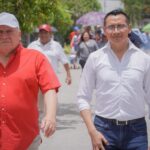 En unidad Rafael Marín y Alberto Batún caminan Cancún 