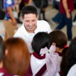 Acompaña Renán Sánchez Tajonar a alumnas y alumnos de Cozumel, al arranque del ciclo escolar 2026-2027