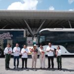 Tras banderazo de salida a cargo de Mara Lezama, Tren Maya reanuda ruta Cancún-Playa del Carmen con cuatro viajes diarios
