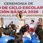 Da inicio Mara Lezama al ciclo escolar 2026-2027 con apoyo histórico para las y los estudiantes de Quintana Roo