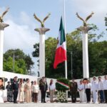 Encabezan Mara Lezama y el general Mondragón Rivero conmemoración del 179 aniversario de la Gesta Heroica de Chapultepec