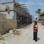 Constata Mara Lezama obra de distribuidor vial Kukulcán; registra 70% de avance
