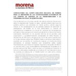 Morena emite convocatoria para coordinaciones municipales; 11 en disputa por Quintana Roo (DOCUMENTO)