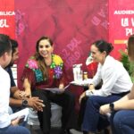 Participa Ana Paty Peralta en audiencia pública de la gobernadora Mara Lezama