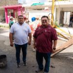Chacón supervisa desazolve de pozos de absorción; en dos años se han atendido 386 en Cozumel